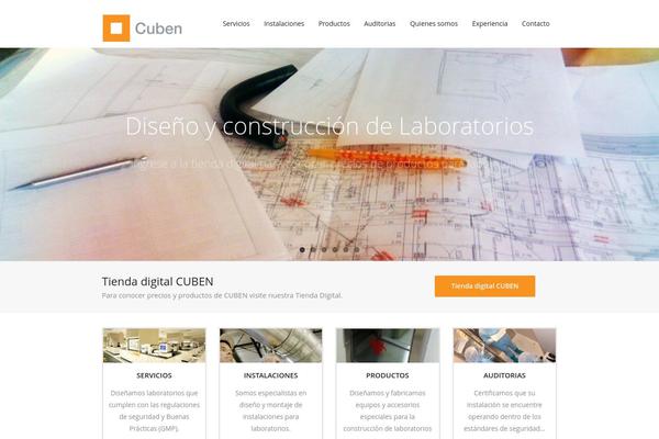 Renden theme site design template sample