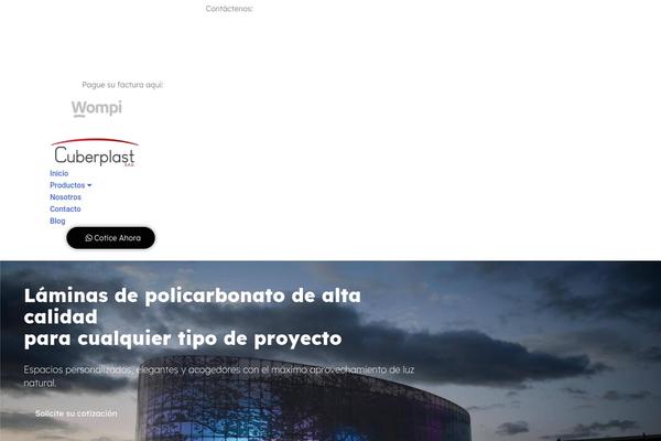 Astra theme site design template sample