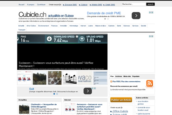 cubicle.ch site used Cubicle