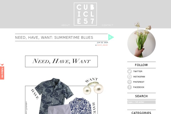Thesis 1.8.5 theme site design template sample
