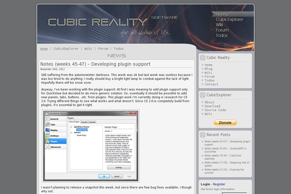 BoomBox theme site design template sample