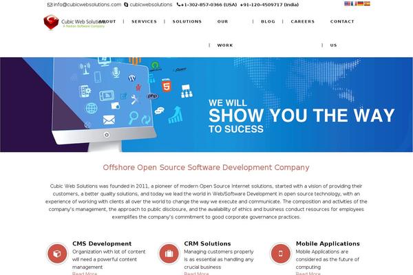 Hazel theme site design template sample