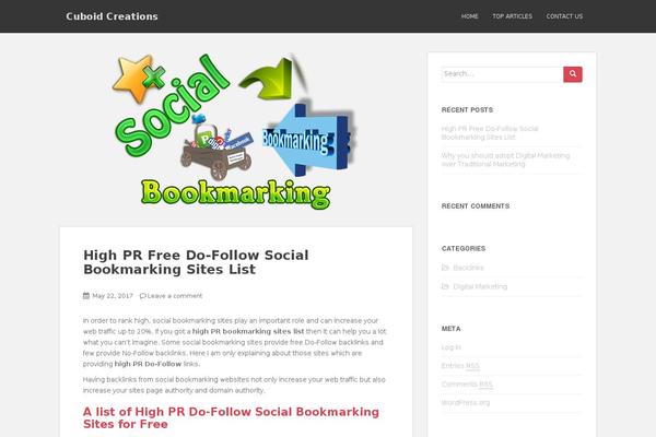Make theme site design template sample