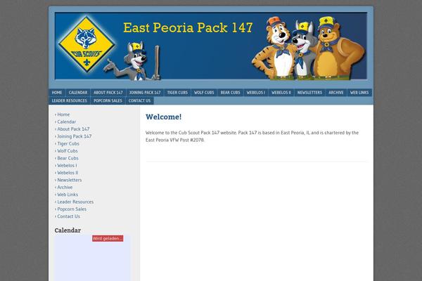 F2 theme site design template sample