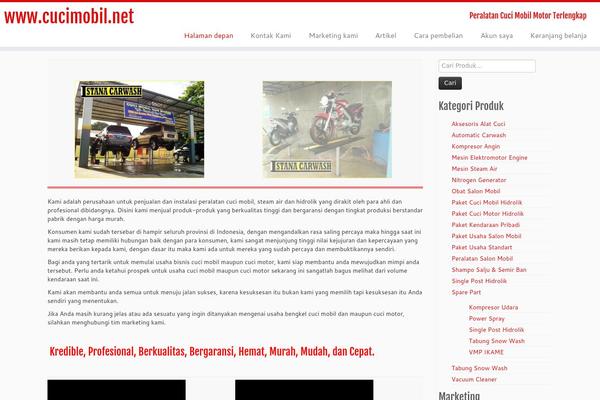 Customizr theme site design template sample