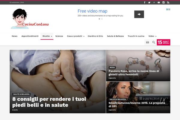 Foodpress theme site design template sample