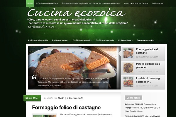 Glow theme site design template sample
