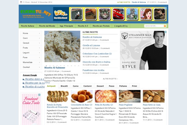 SuperNews theme site design template sample