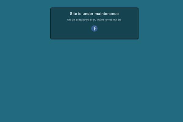 Site using Easy Maintenance Mode plugin