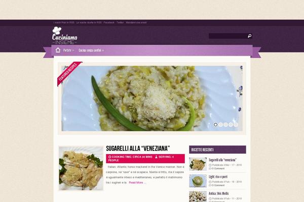 cuciniamoinsieme.it site used Zylyz