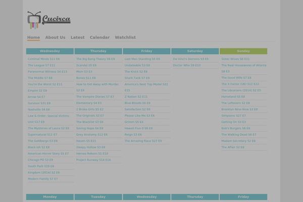 Cc theme site design template sample