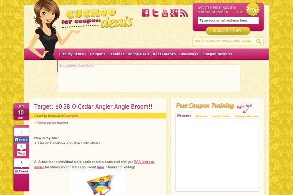 Clipmydeals theme site design template sample