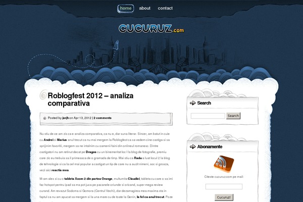 OnTheGo theme site design template sample