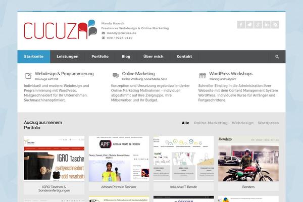 Divi Child theme site design template sample