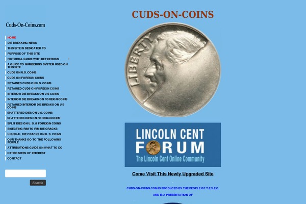 cuds-on-coins.com site used Showcase
