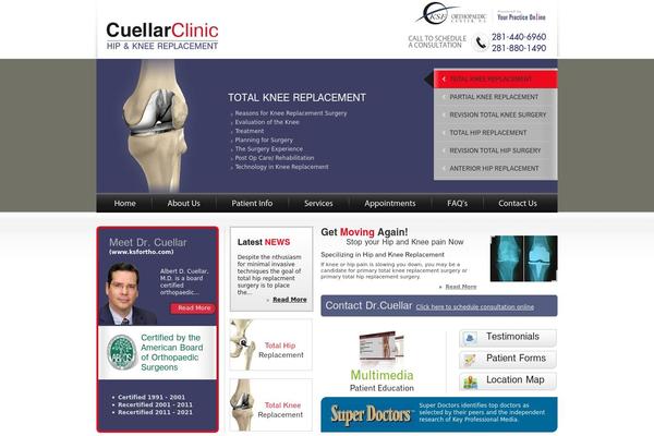 cuellarclinic.com site used Cuellar-clinic