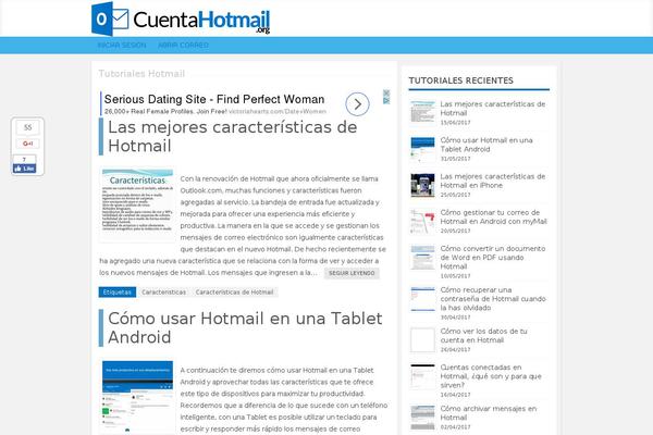 Sora theme site design template sample