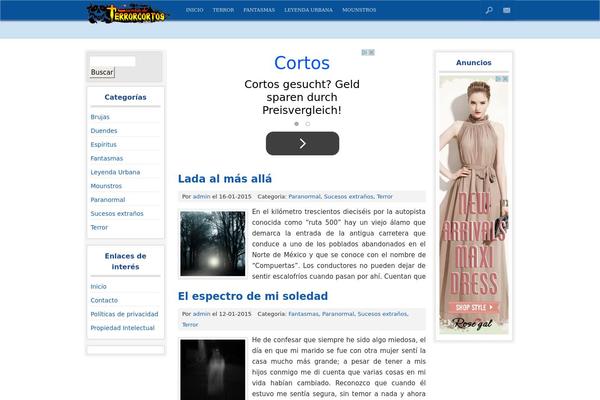 Spaze theme site design template sample