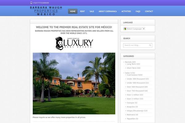 Freehold theme site design template sample