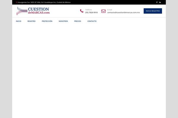 cuestiondemarcas.com.mx site used Brokerpress