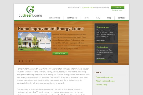 cugreenloans.org site used Cugreenloan