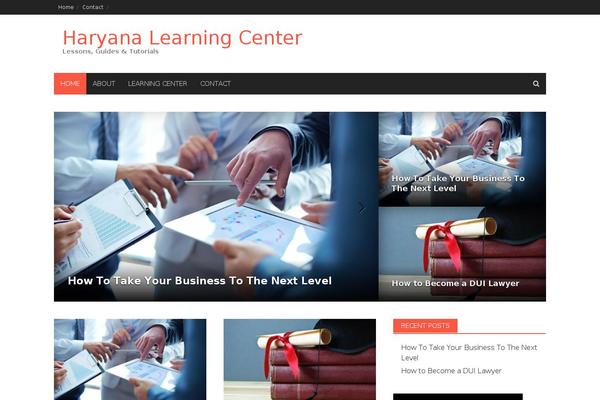 Awaken theme site design template sample