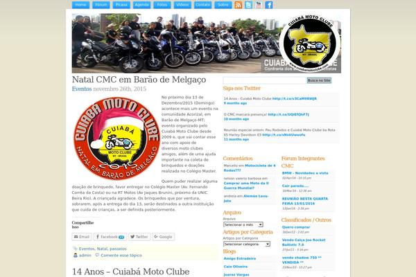 cuiabamotoclube.com.br site used Genkitheme-fixed