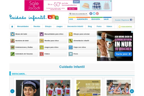 Cuidado Infantil WordPress theme, websites list used Cuidado Infantil theme Cuidado Infantil theme websites examples