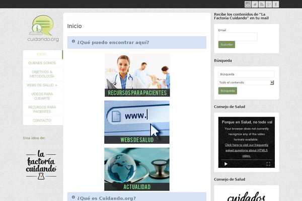 Official theme site design template sample
