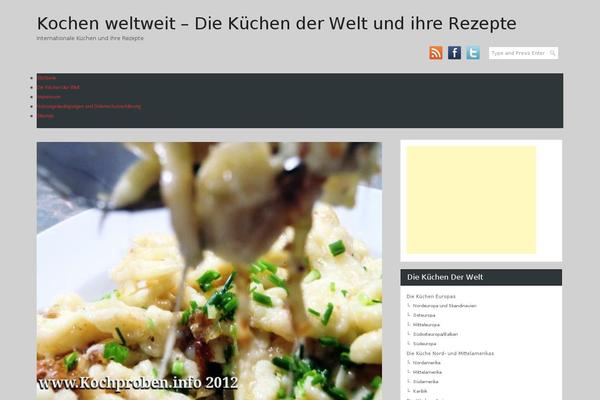 Combomag theme site design template sample