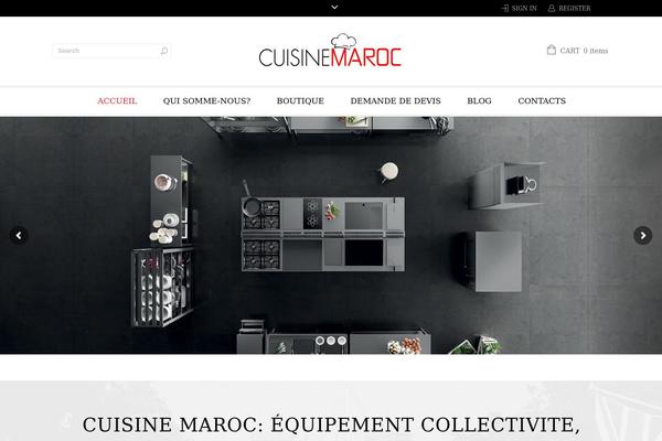 Legenda theme site design template sample