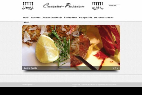Rox theme site design template sample
