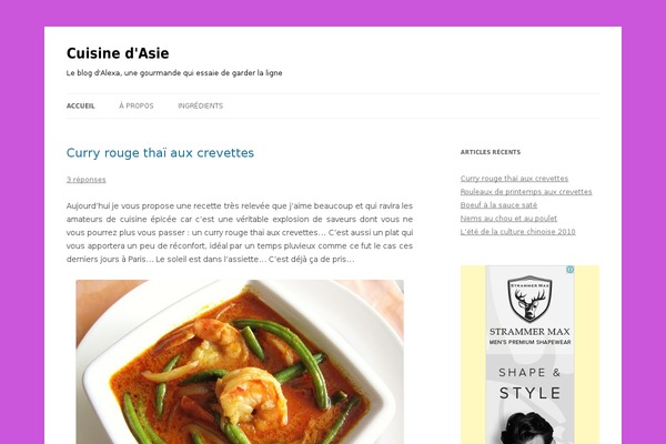 Twenty Twelve theme site design template sample