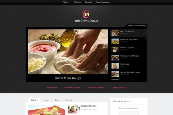 onPlay theme site design template sample