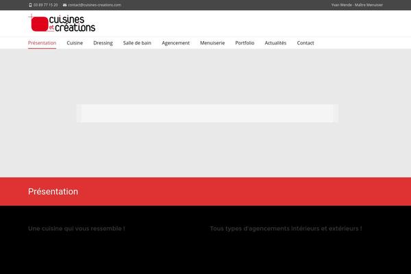 Ispirit theme site design template sample