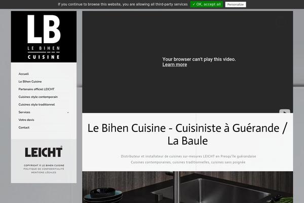 Kreativa theme site design template sample