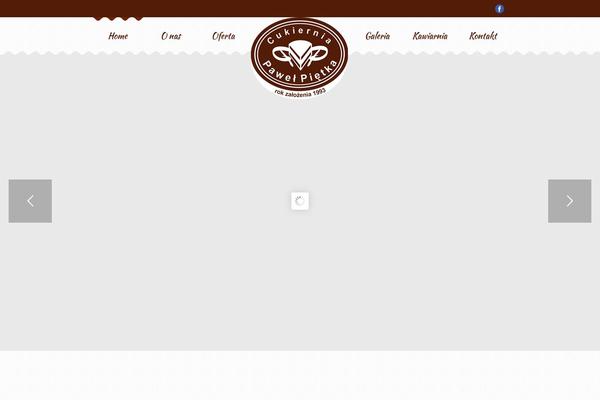 Cakery theme site design template sample