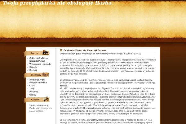 cukierniakoperski.com site used Artsorange
