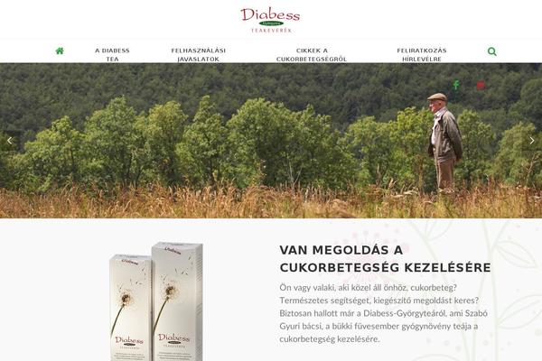 cukorbetegseg-kezelese.com site used Diabess_theme