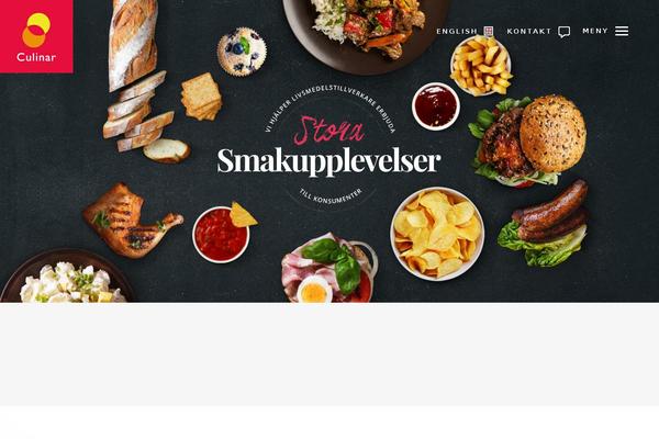 culinar.se site used Culinar
