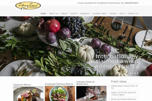 Site using Custom Sidebars plugin