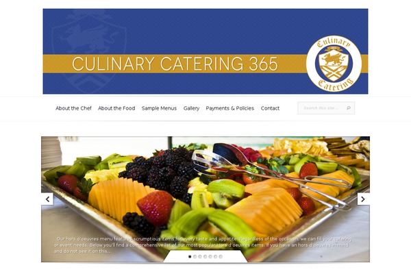 Evolution theme site design template sample