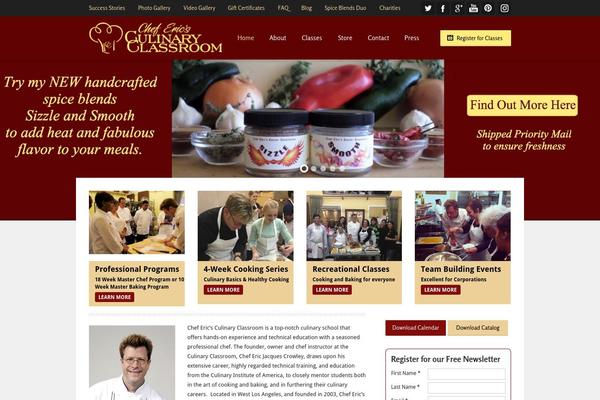 Hotec theme site design template sample