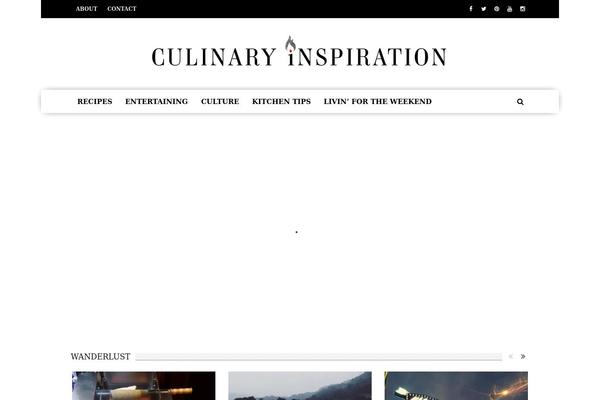The Voux theme site design template sample