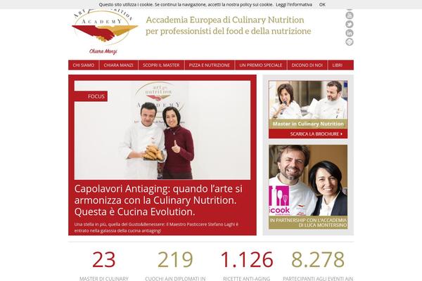 Academy theme site design template sample
