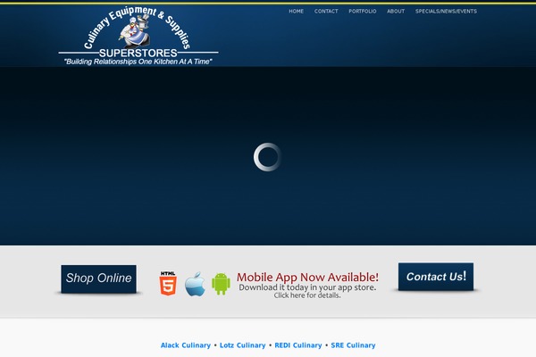 culinarysuperstores.com site used inFocus