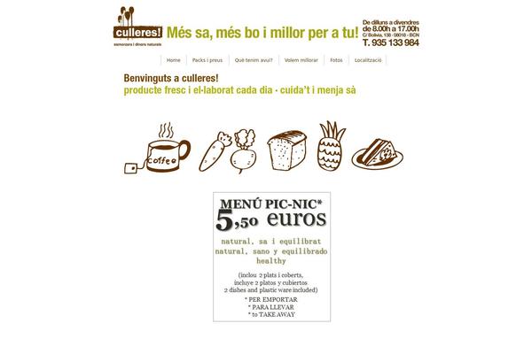 culleres.com site used Wp-coda-orange