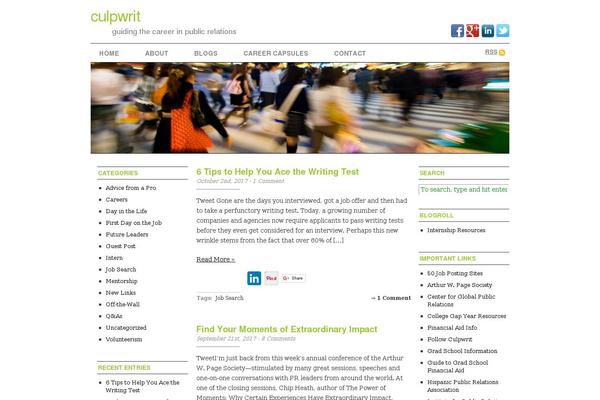 culpwrit.com site used Sapor
