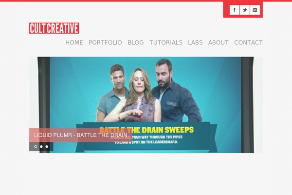 Zig Zag theme site design template sample