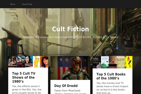 cultfiction.com.au site used Garfunkel